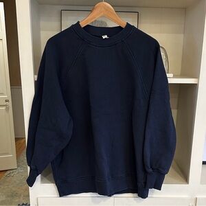 &Other Stories Navy Sweatshirt size S